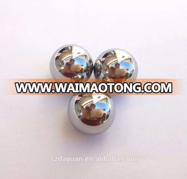 High quality 20mm 50mm 80mm 150mm AISI52100 chrome steel large steel ball for bearing