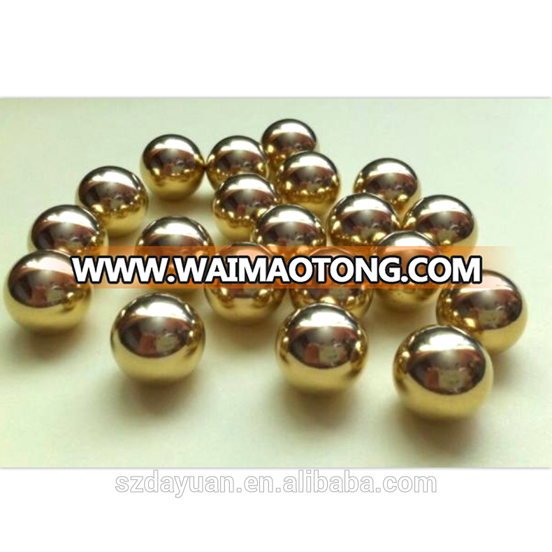 High quality 15mm 20mm 25.4mm 35mm H62/H65 solid copper/brass ball